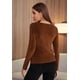 thumbnail image 4 of Blusas Mujer Elegante Texturizada Manga Larga Blusa Dama Mod LOLE  Blusa, 4 of 5