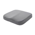 thumbnail image 2 of Memory Foam Square Seat Cushion | Non-Slip Polyester, 16x16x2 Inch | Office Chair, Car, Home All Season Comfort, 2 of 6