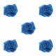 thumbnail image 3 of Bufanda de mujer Minnieouse estilo simple Bloqueador solar Mantón de seda Pañuelo elegante color azul real, 3 of 6