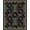 Black Red Gold, Pattern 9, variant on Design&I 8'x10' Washable Area Rug Sleek Flatweave Pet Friendly Record Vintage Note Mosaic Retro Disc Center Soundwave Music Vinyl Cd Playful for King Size Bedroom, Under Bed