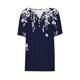thumbnail image 3 of Camisetas Casuales de Mujer con Cuello en V Camiseta de Color Sólido, Manga Corta Casual Top para el Uso Diario, 3 of 4