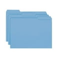 thumbnail image 2 of Smead Letter Tabbed File Folders, Blue, 100 Count, 2 of 3