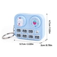Dj Keychains Music DJ Keychain Portable Sound Effect Pendant Mini Mixer Shape ...