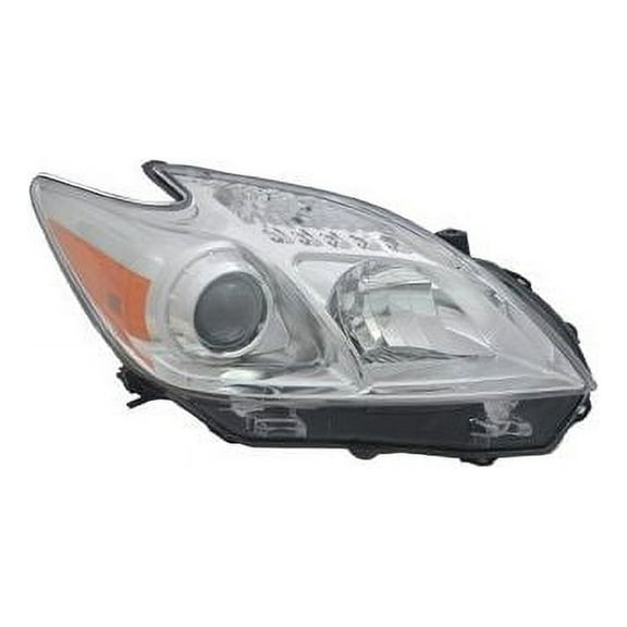 Right Headlight Assembly - Compatible with 2012 - 2015 Toyota Prius Hatchback 2013 2014