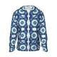 thumbnail image 1 of Fotbe Vintage Blue Chaqueta con Protección Solar UPF 50+ para Hombre y Mujer, Camisa con Capucha y Bolsillos-Medium, 1 of 7