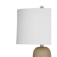 thumbnail image 5 of Mallie Table Lamp in Beige Ceramic with Tapered Drum Shade, 5 of 5