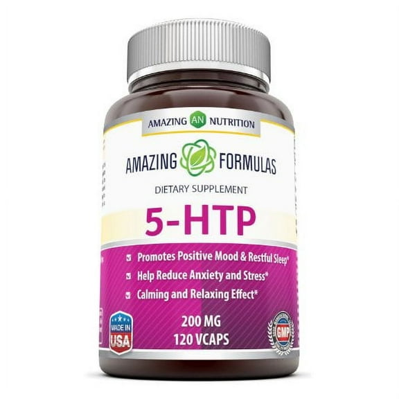 Amazing Formulas 5 HTP 200 Mg 120 VCaps