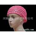 thumbnail image 1 of 4 Pieces Mesh Crochet Hair Net Handmade Knitted Breathable Reusable Washable Replacement Elastic Solid Color Sleeping Hairnet Accessories Blue, 1 of 1