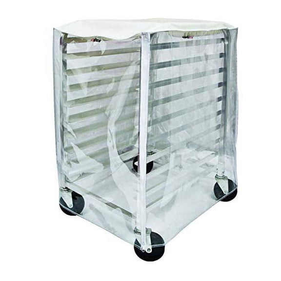 Winco Cover for 10-Tier Sheet Pan Rack ALRK-10 and ALRK-10BK,Clear,Medium