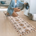thumbnail image 7 of Boho Runner Rug 2*6 ft, Washable Rugs, Hallway Runner Rugs, Kitchen Runner Rug Non Slip, Soft Runner with Rubber Backing for Kitchen, Hallway, Laundry, Bedroom Beige, 7 of 7