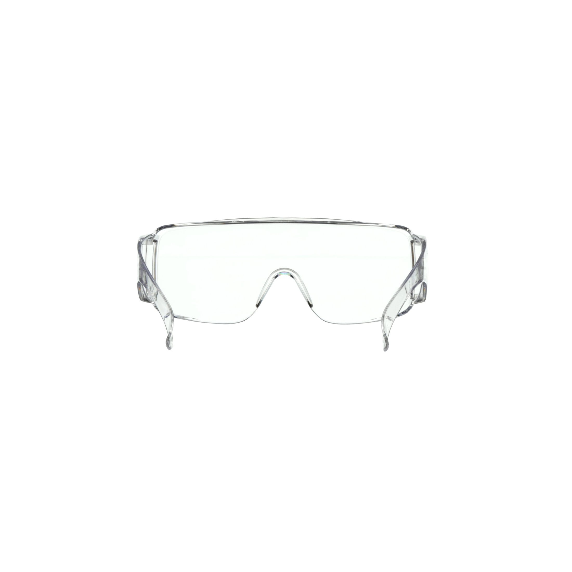 3M Over-the-Glass Clear Lens Eyewear Protection, Clear Frame