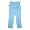 thumbnail image 6 of IROINNID Mens Striped Pleated Pants High Waist Casual Dress Trousers with Belt Loops Side Pockets Relaxed Fit Business Work Commute Bottoms, 6 of 9
