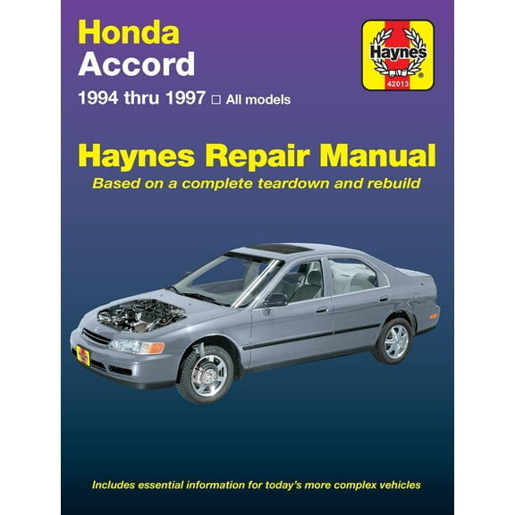 Pre-Owned Honda Accord 1994-97 (Paperback) 1563923238 9781563923234
