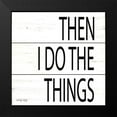 thumbnail image 2 of jacobs, Cindy 20x20 Black Modern Framed Museum Art Print Titled - Then I Do Things, 2 of 5