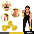 thumbnail image 3 of Par de Mancuernas de Vinyl Tayga  9 Lb, 3 of 4