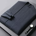 thumbnail image 4 of 2DXuixsh Lightweight Wool Cardigan Sweater Mens Autumn Leisure Solid Fasten Pocket Thin Jacket Blouse Coat Cardigan Top Mens Open Front Cardigan Sweaters Navy Xl, 4 of 9