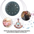 thumbnail image 4 of Aibecy Steel Tongue Drum 6-Inch D Key 11-Note Handpan for Meditation Yoga Beginners Majors Portable Family Friends Christmas Gift with Mallets, 4 of 6