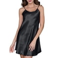 thumbnail image 2 of ZDNIXIAN Cotton Nightgowns for Women Sleeveless Thin Spaghetti Strap Sleep Dress, Elegant Flowy Loungewear Nightdress for Indoor Daily Wear, 2 of 3