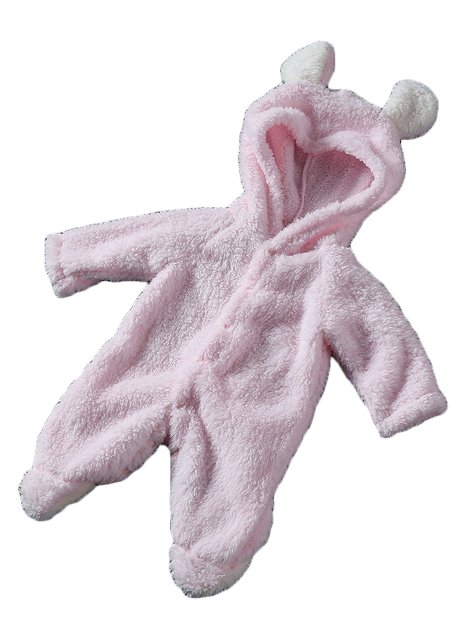 Girls Blanket Check Fleece Hooded Sleepsuit All in One Romper 4 to 10 Years 