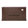 thumbnail image 6 of Remote Controlled Fireplace 58.27"W TV Stand Spacious Storage Embedded Cord Management Rustic Design Fits 60-69" Screen, 6 of 11