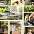 thumbnail image 4 of Paquete de 2 Reemplazo para Baterías Ryobi 18V 3.5Ah + 2 Puertos P117 Charger para Baterías Ryobi P108 P107 P105 P103 P102, 4 of 7