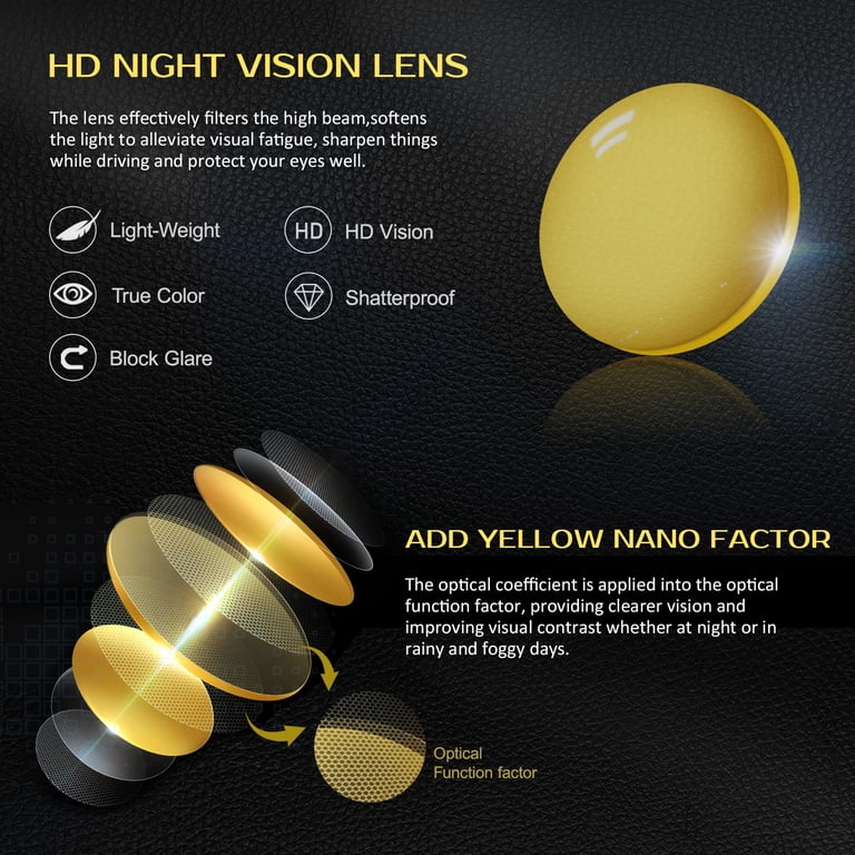 LINVO Classic Retro Night Vision Polarized Sunglasses photo 4