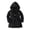 Black, variant on TAIAOJING Toddler Baby Boys Girls Jacket Winter Long Sleeve Warm Woollen Hooded Coat Jacket Belt Solid Color For Babys Clothes Black 18-24 Months