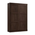 thumbnail image 1 of Pemberly Row 59W Full Murphy Bed in Black Walnut Engineered Wood, 1 of 7