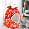 thumbnail image 3 of lionlar Backpack Dog Carrying Backpack Dog Carrier Dog Holder for Chest Adjustable Hands Red, 3 of 8