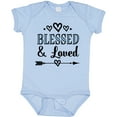 thumbnail image 3 of Inktastic Blessed and Loved Boys or Girls Baby Bodysuit, 3 of 5