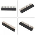 20 Pin 2.54mm Pitch Female Dual Row Right Angle Pin Headers for