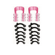 thumbnail image 1 of Respingadores De Nariz Corrector Nasal 6 Pares Y Clip Nariz Negro/Rosa, 1 of 5