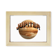 thumbnail image 1 of Júpiter eyader. Escritorio de madera Arte Pintura 6x8 pulgadas marco de foto foto, 1 of 4