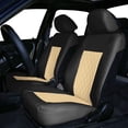 thumbnail image 4 of Leatherette Diamond Pattern Seat Cushions For Car Truck SUV Van - Front Seats, 4 of 4