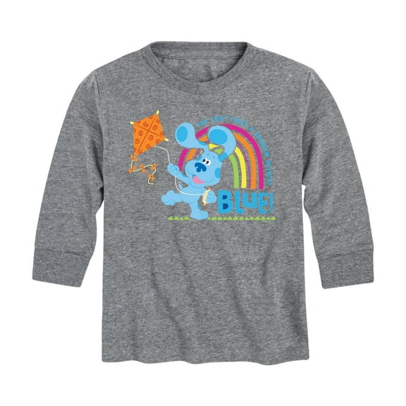 Blue Clues & You! - Can't Have Rainbow Without Blue - Toddler And Youth Long Sleeve Graphic T-Shirt