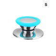 thumbnail image 1 of Universal Stainless Steel Anti-scald Pot Cover Knob Household Home Nonslip Pan Lid Kitchen Antislip Pan Lid Handle Grip Cookware Kitchenware Blue Small, 1 of 8
