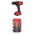 thumbnail image 1 of Kit de taladro/destornillador inalámbrico Craftsman V20 CMCD700C1 con 14 piezas, 1 of 1