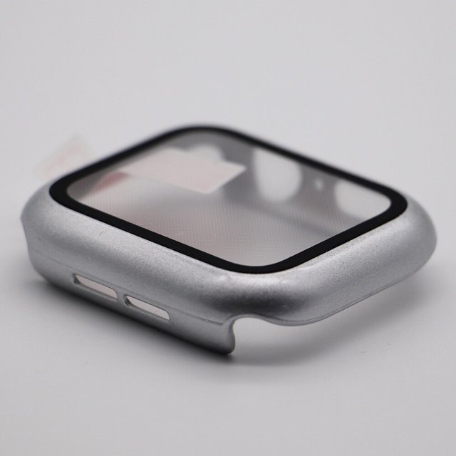 Protector de pantalla de cristal y cubierta para Apple Watch, accesorios de parachoques para Apple Watch series 5, 4, 3, SE, 6, 44mm, 40mm, 42mm, 38mm