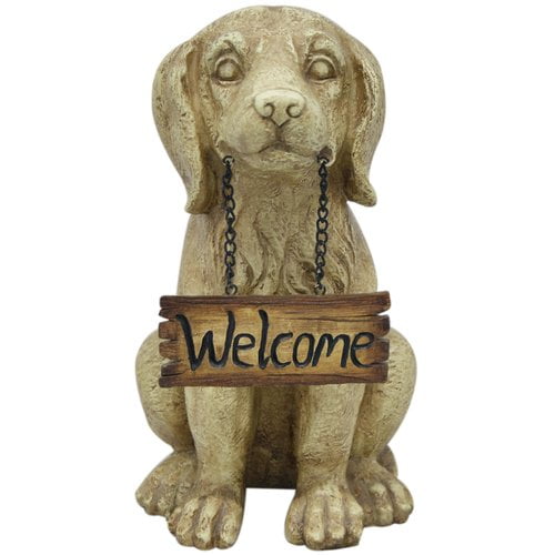 Dog Sign Statue