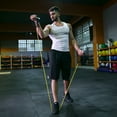 thumbnail image 4 of BESTSKY Resistance Bands with Handles Elastic Exercise Bands Exercise Cord (Yellow 10LB), 4 of 6