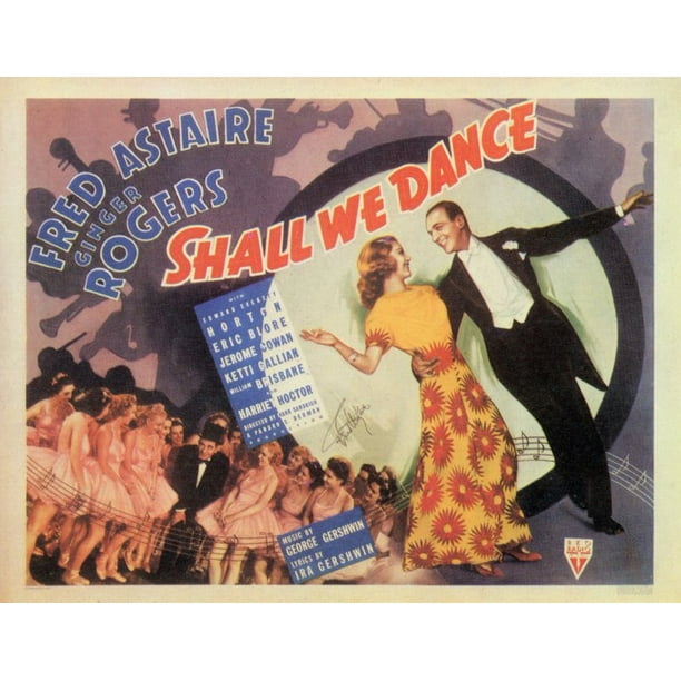 Shall We Dance 1937 11x14 Movie Poster Walmart Com