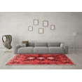 thumbnail image 3 of Ahgly Company Indoor Square Persian Red Traditional Area Rugs, 4' Square, 3 of 4