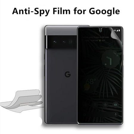 Matte HD Transparent Anti-Spy Hydrogel Soft Film for Google Pixel 8 7 Pro 6 6A Anti-Shatter Privacy Screen Protector No Glass Anti-Spy For Pixel 6