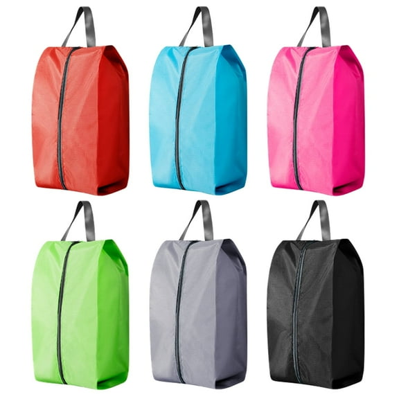 Shoe Organizer Set, Travel Bags with Zipper, Portable Shoe Storage for Men and Women, 6-Piece