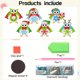 thumbnail image 4 of Imán para Refrigerador Con Imanes Artísticos Diamantes Calcomanías Nevera Arte Diamante 6 Piezas Elementos Navideños Acrílicos Manualidades Regalo Fiesta, 4 of 9