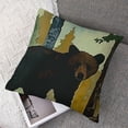 thumbnail image 7 of Throw Pillow Bear Lake  " Decorative Accent Pillow - Lodge &amp; Farmhouse Couch Décor, 7 of 7