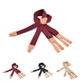 thumbnail image 2 of Bretelles Homme Mode 6 Boutons Extrémités Élastiques Bretelles Adulte Bretelles, 2 of 6