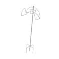 thumbnail image 2 of Soporte para La Manguera de Jardín Soporte de Carrete de Manguera de Acero Inoxidable para El Césped Al Aire Libre Del Patio, 2 of 9