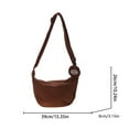 thumbnail image 2 of Aellinatey Modern Small Corduroy Crossbody Bag for Women Messenger Bag for Work Travel, 2 of 13