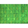 thumbnail image 1 of Ahgly Company Indoor Rectangle Abstract Green Modern Area Rugs, 2' x 3', 1 of 4